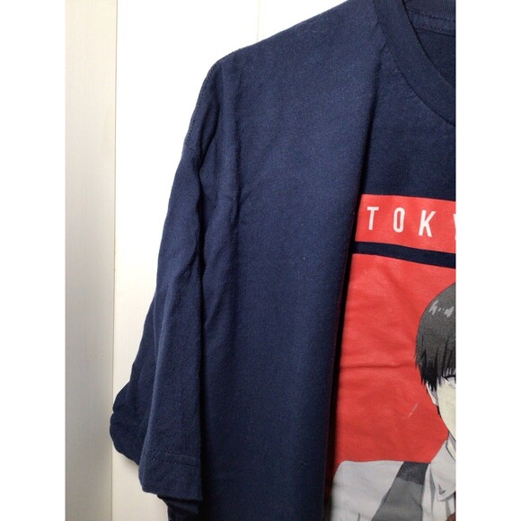 TOKYO GHOUL Funimation Navy Blue T-Shirt Men's Size 2XL 50/52 - Picture 2 of 16